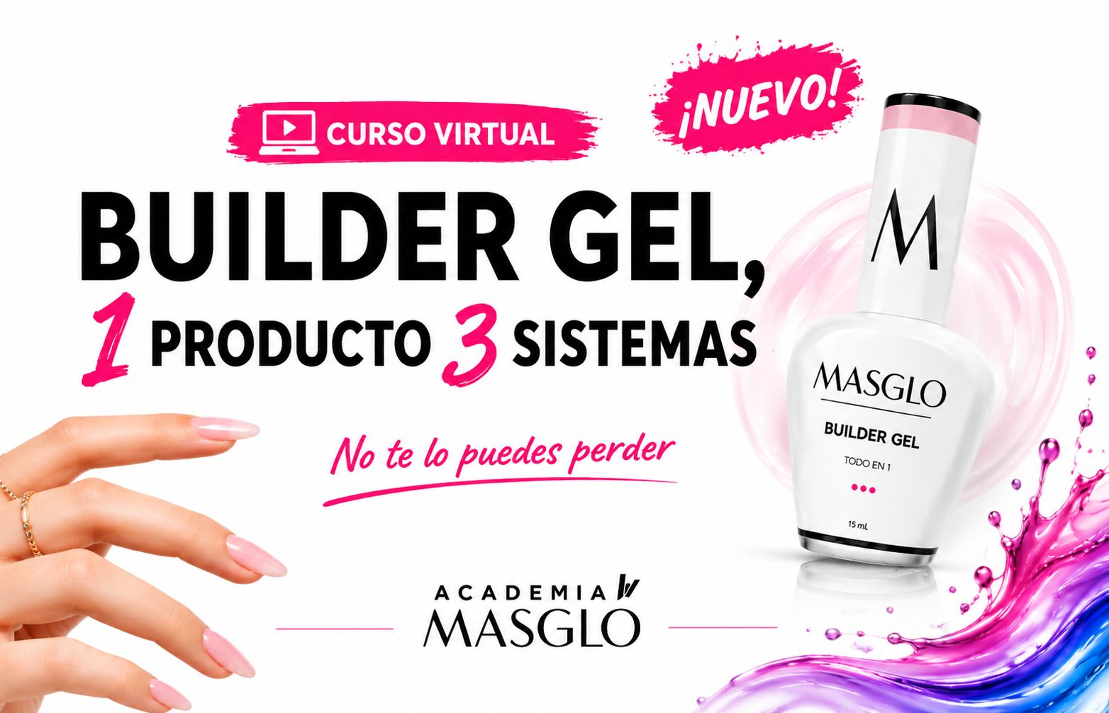 Evento virtual Academia Masglo