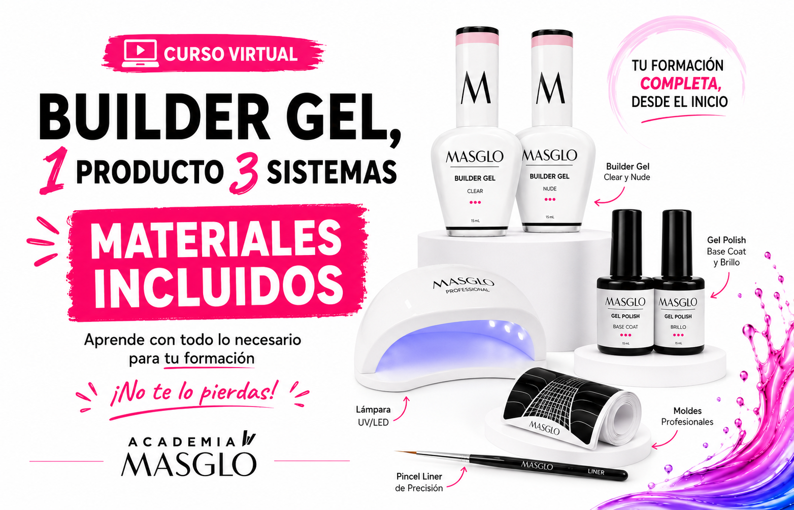 Evento virtual Academia Masglo