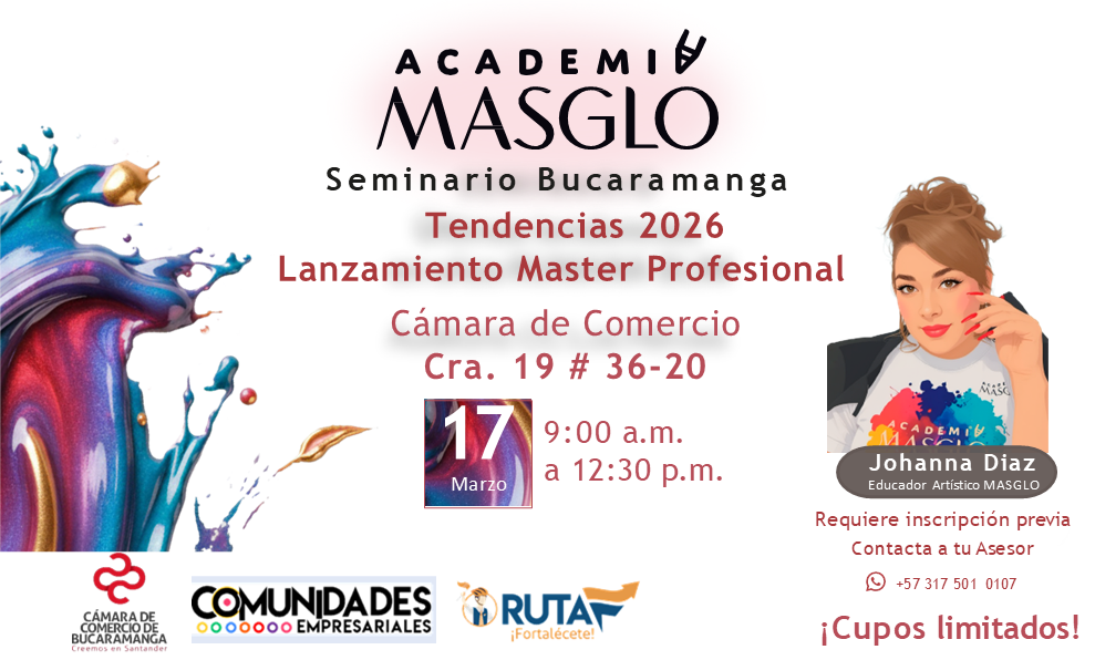 Evento virtual Academia Masglo