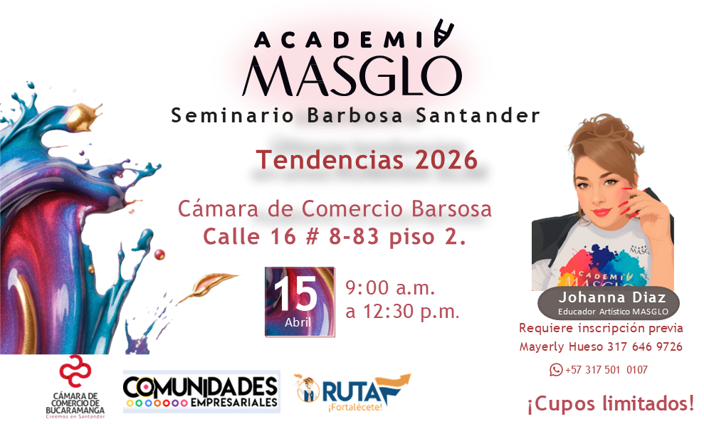 Evento virtual Academia Masglo