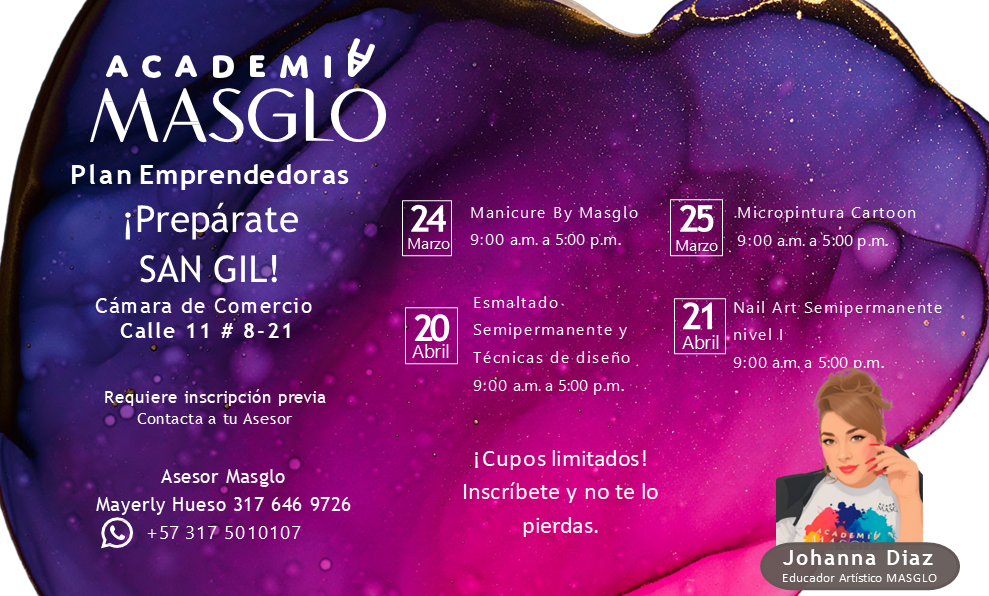 Evento virtual Academia Masglo